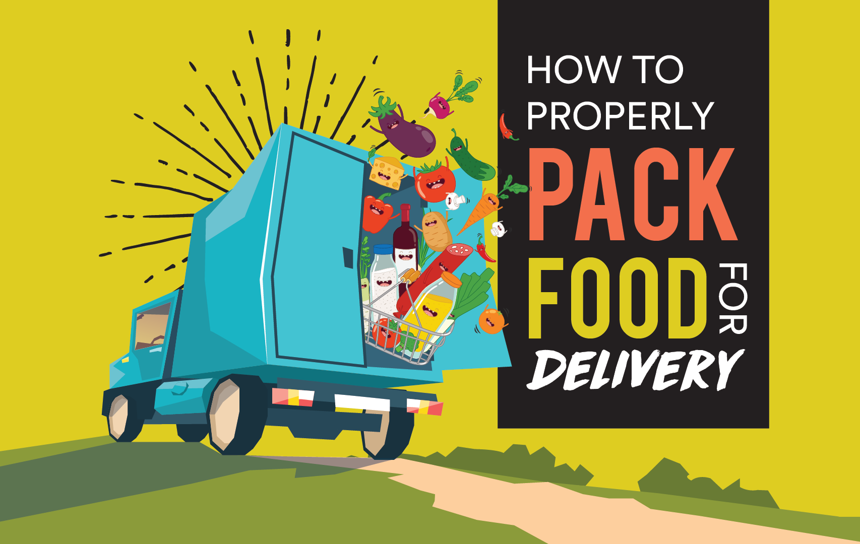 How to Properly Pack Food for Delivery