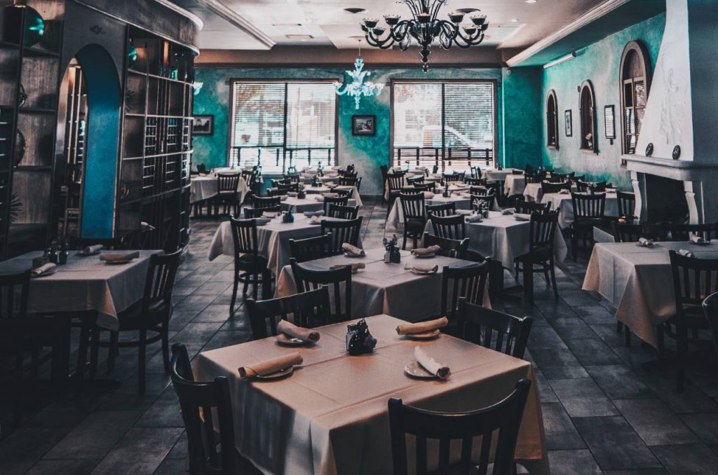 empty restaurant