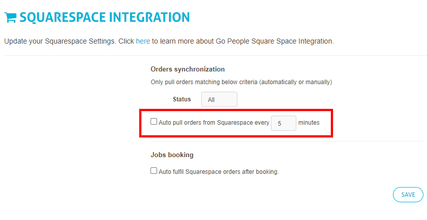 squarespace integration
